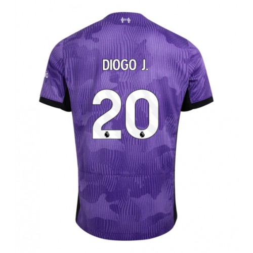 Fotbalové Dres Liverpool Diogo Jota #20 Alternativní 2023-24 Krátký Rukáv